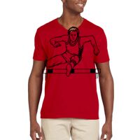 Softstyle® 4.5 oz. V-Neck T-Shirt Thumbnail