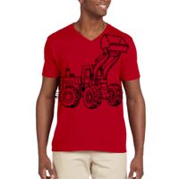 Softstyle® 4.5 oz. V-Neck T-Shirt Thumbnail