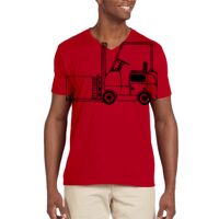 Softstyle® 4.5 oz. V-Neck T-Shirt Thumbnail