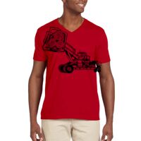 Softstyle® 4.5 oz. V-Neck T-Shirt Thumbnail
