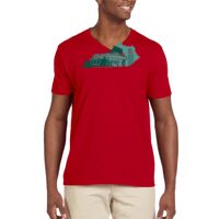 Softstyle® 4.5 oz. V-Neck T-Shirt Thumbnail