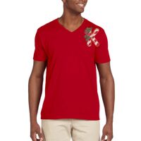 Softstyle® 4.5 oz. V-Neck T-Shirt Thumbnail
